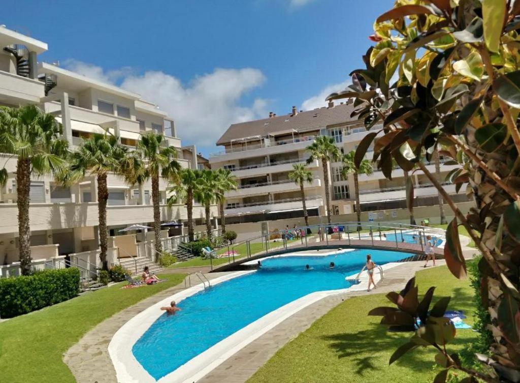 Beau Penthouse Avec Vue Mer Denia Exteriör bild