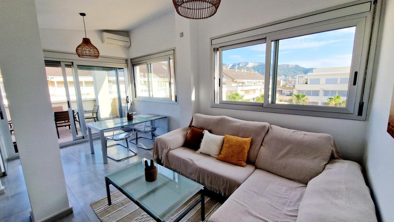 Beau Penthouse Avec Vue Mer Denia Exteriör bild