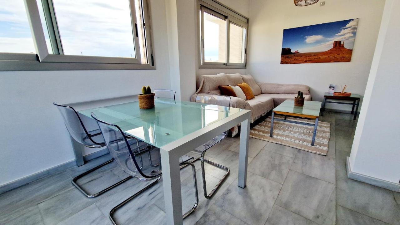 Beau Penthouse Avec Vue Mer Denia Exteriör bild
